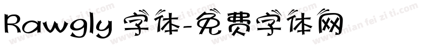 Rawgly 字体字体转换